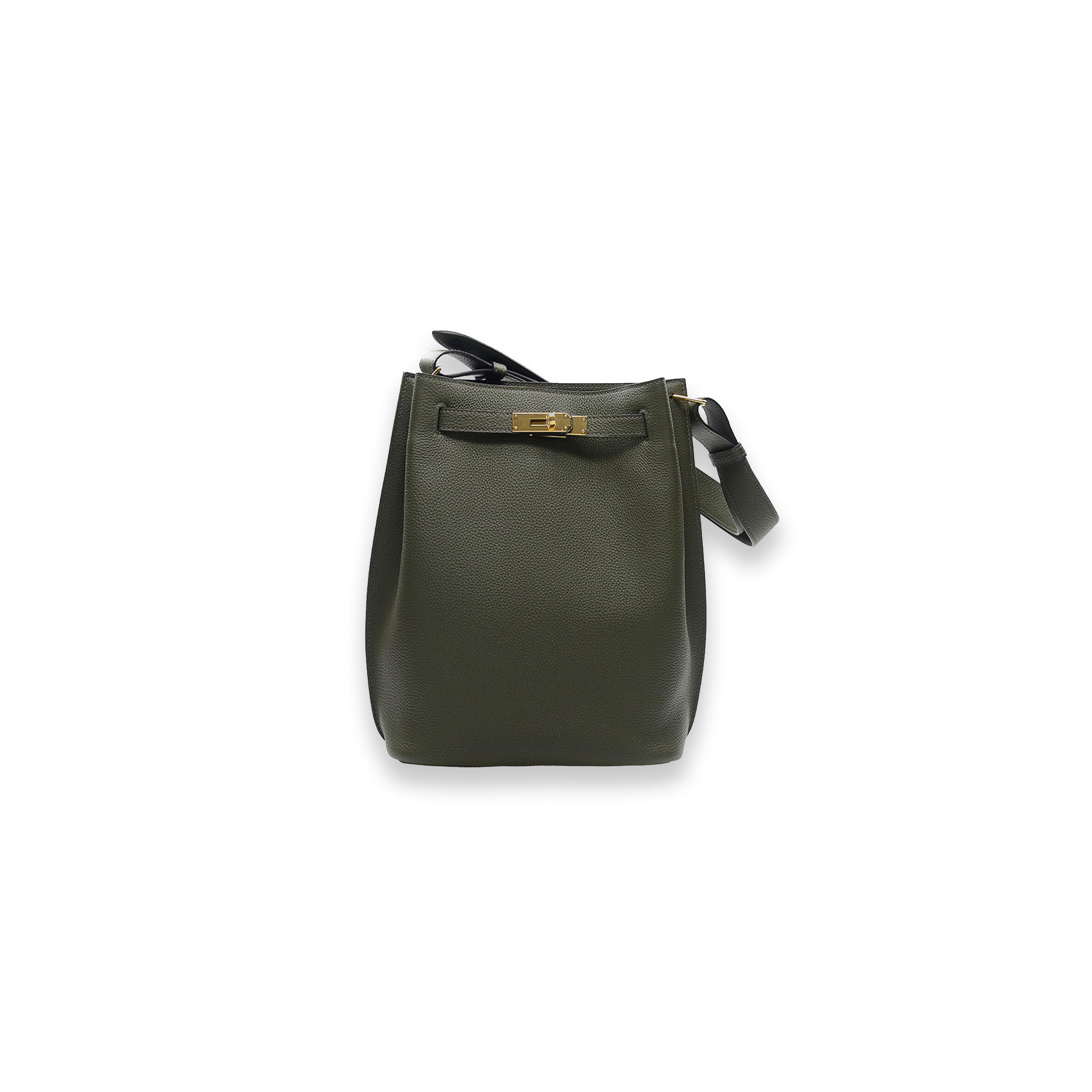 HERMES MASTER SO KELLY 22 TOGO GOLD HARDWARE (30*22*11cm)